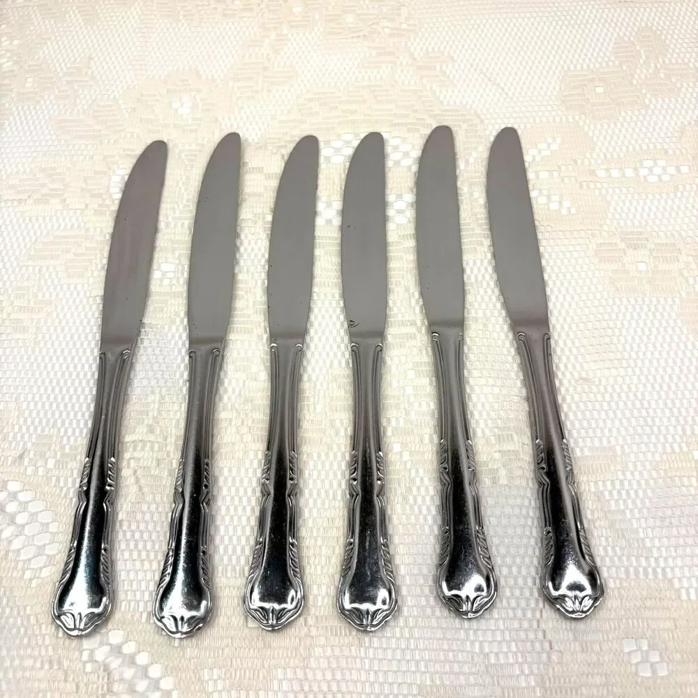 Pfaltzgraff Presley Stainless Dinner Knives 9